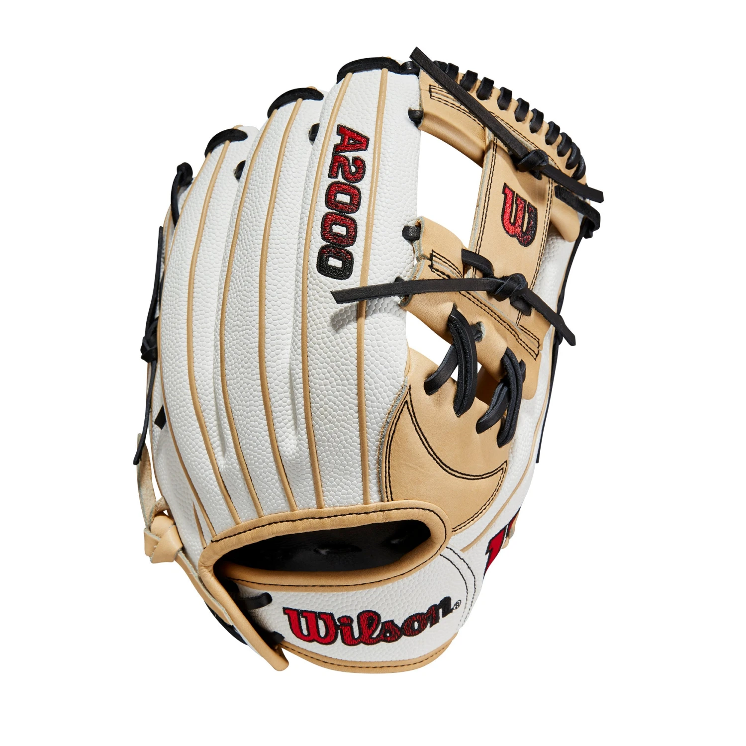 Wilson 2023 A2000 12" Fastpitch H12SS Glove - White/Blonde 1 Wilson 2023 A2000 12" Fastpitch H12SS Glove - White/Blonde