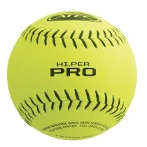 ATEC Hi.Per Pro Leather Flat Seam Softballs (dozen)