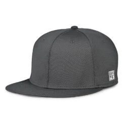 The Game Brrr Instant Cooling FlatBill Hats GB905 -The Softball Group brrr Instant Cooling GB905 GRAPHITE