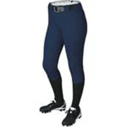 DeMarini Women's Fierce Belted Softball Pant -The Softball Group fiercepantnavy