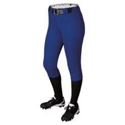 DeMarini Women's Fierce Belted Softball Pant -The Softball Group fiercepantroyal