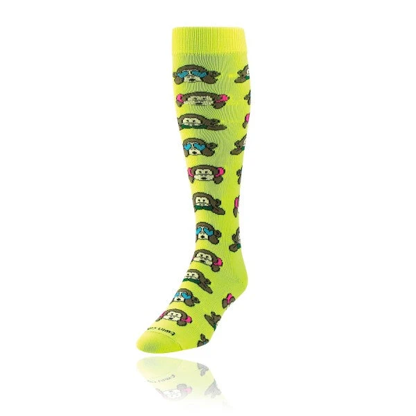 TCK Krazisox Neon Monkeys Socks 1 TCK Krazisox Neon Monkeys Socks