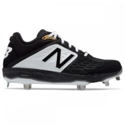 New Balance Men's Low Metal L3000V4 Cleats -The Softball Group new balance baseball footwear mens fresh foam 3000v4 low metal black