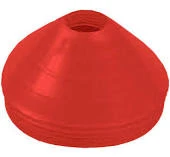 Markwort Fieldhouse 9" Diameter Pyramid Discs - Orange